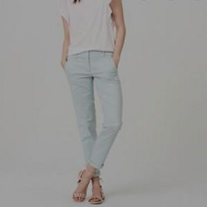 Loft Marisa Baby Blue Skinny Chinos